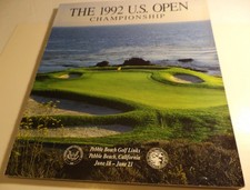 VTG 1992 US OPEN GOLF CHAMPIONSHIP PEBBLE BEACH GREAT FEATURES