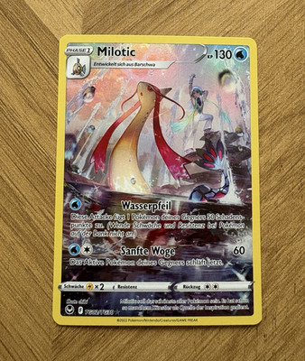 Pokémon TCG Milotic TG02/TG30 Silver Tempest Holo Deutsch 130 KP (2022)