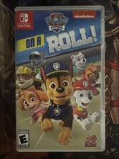 Nintendo Switch Paw Patrol On A Roll Replacement Case Only No Game
