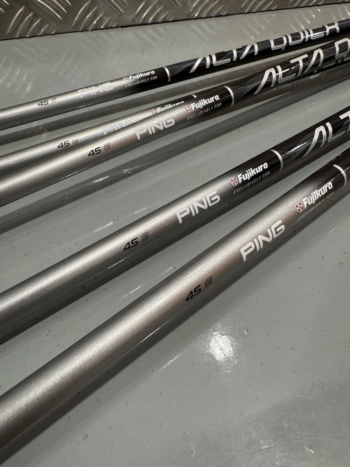 Ping G440 Golf Iron Set 7-PW+UW Orange Dot -1/2" Alta Quick 45g Shafts New 8