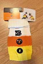 Pet - Hyde & Eek Halloween Dog Cat Sweater Candy Corn BOO Size Extra Small