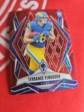 2025 Panini Phoenix Terrance Ferguson Red Lazer Prizm #127/199 Los Angeles Rams