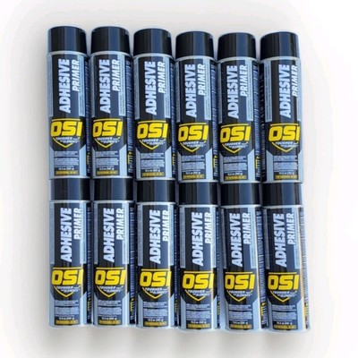 OSI Adhesive Flashing Primer Spray Cold Weather Bonding agent (x12)