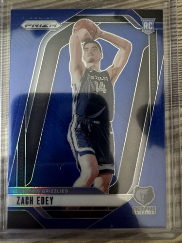 Maillot De Basketball NBA Memphis Grizzlies – Joueur Zach Edey, édition Rookie 2024-25, Marine