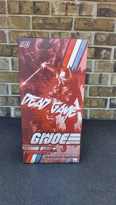 1/6 Scale G.I. Joe Deadgame Snake Eyes Figure ThreeZero Open Box