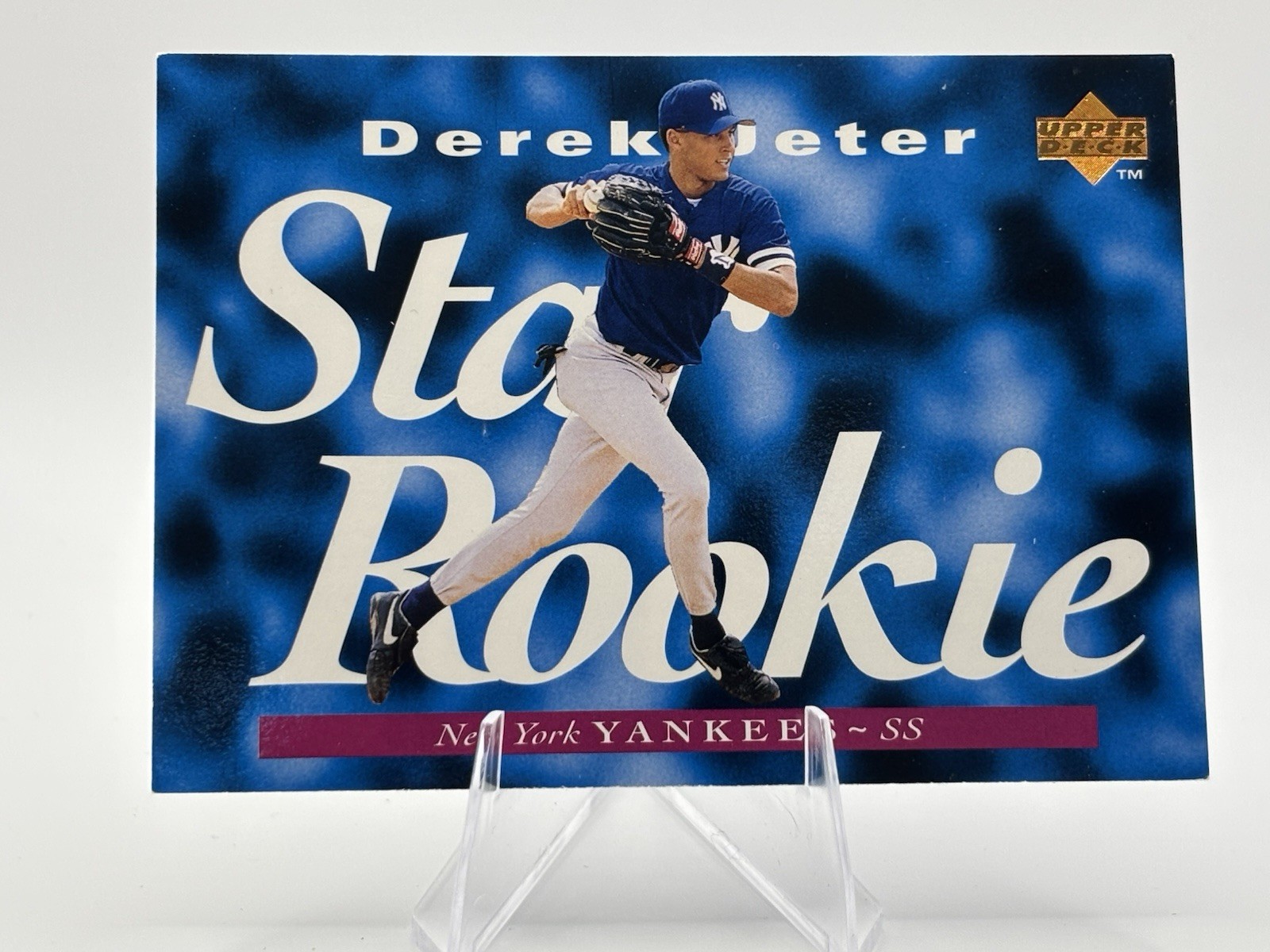 Upper Deck 1995 Star Rookie Derek Jeter Yankees #225 MLB Base Set Card