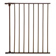 Dreambaby 24 Inch Brown Temporary Gate Extension for Safety and Security