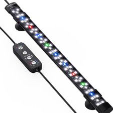 Submersible Aquarium Light for 16 to 27 Inch Fish Tank, 24/7 Cycle Fish Tank Lig