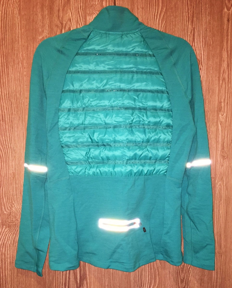 NIKE Aeroloft 800 Hybrid Dusty Cactus Fitted Down Running Jacket NEW Womens S image 4