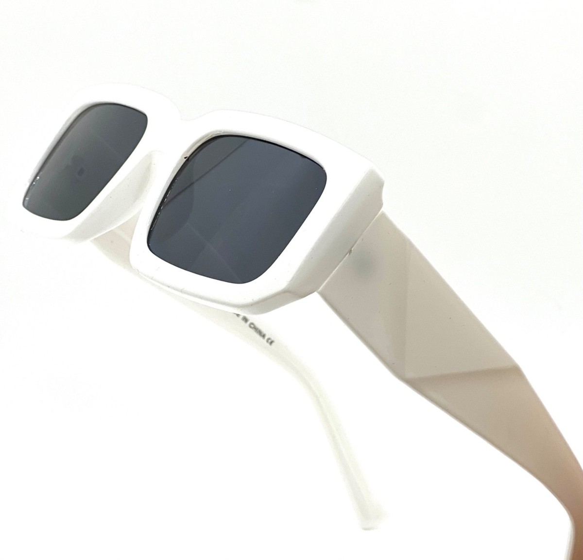 Occhiali Da Sole Retrò Swift – Montatura Quadrata Nera Piccola – Unisex, UV400