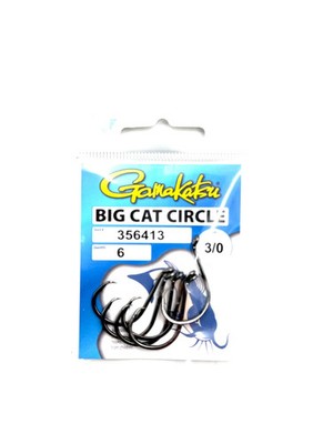 Gamakatsu Big Cat Circle Size 3/0 - 6pk - TOTAL OF 2 PACKS!!
