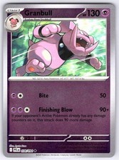 Granbull 038 Uncommon Phantasmal Flames Pokemon Reverse Holo