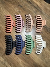 Claw Clips 8-piece Set Assorted Colors Hair Accessories