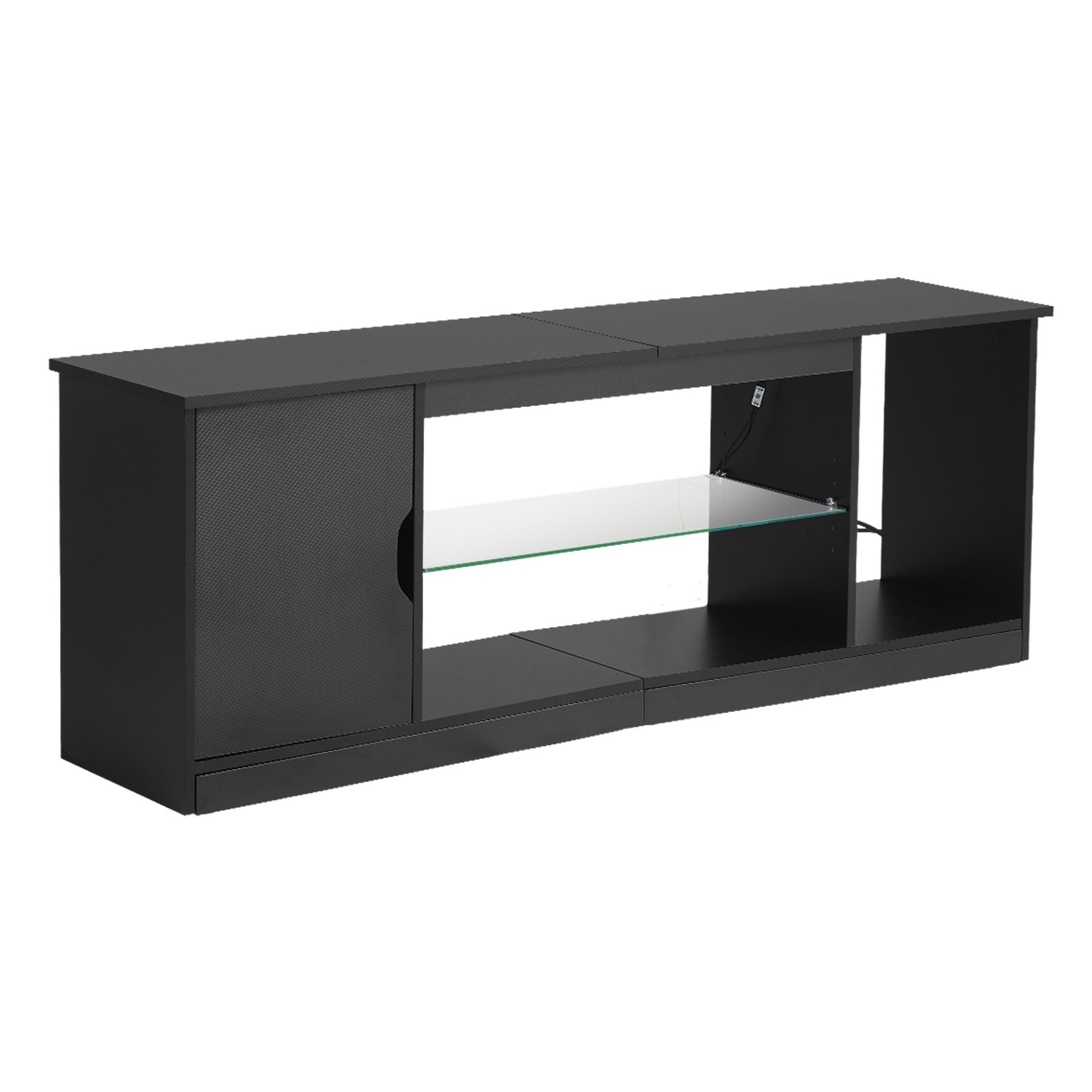 For Tvs Up To 65 In Modern Entertainment Center With Glass S