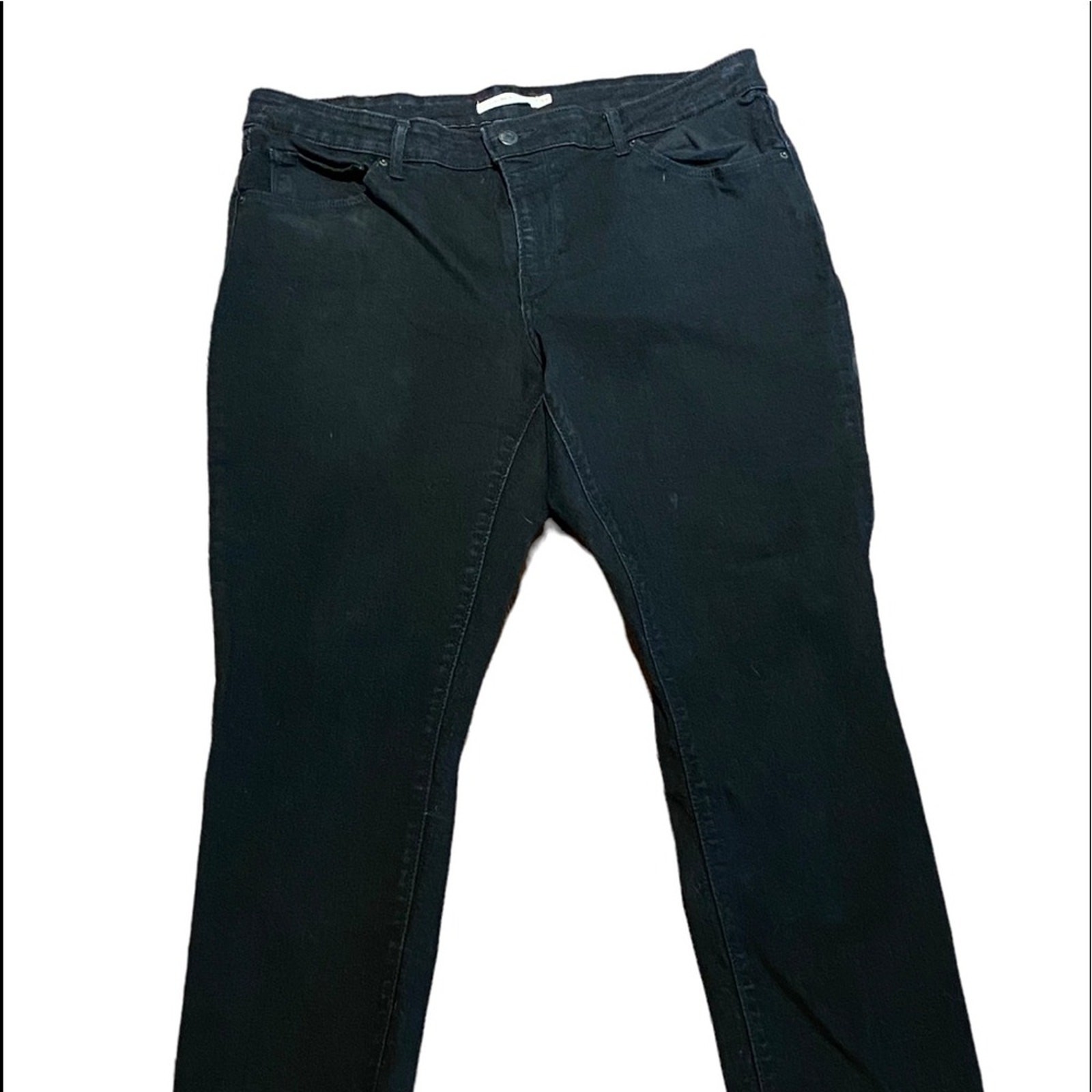 Levi’s Black Classic Mid Rise Skinny Jeans Womens Size 18 or 34 x 30