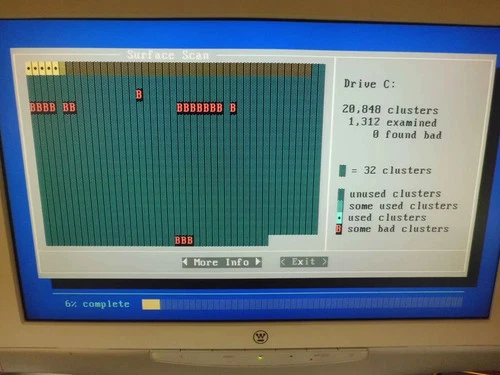 CP-341 conner / seagate 40MB ide 3.5 inch hh hard drive