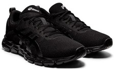 Asics Gel Running Shoes Quantum Lyte Black / Black Mesh Running Shoes Trainers