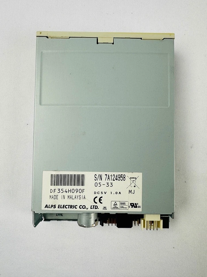 Unidad de disquete eléctrica Alps DF354H090F Foto 4 de 4