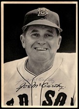 1948 Joe McCarthy Signed Auto Red Sox Team Issue Picture Pack Photo *JP1705