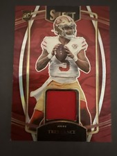 Panini Trey Lance Rookie NFL Card Lot Select 49ers 2021