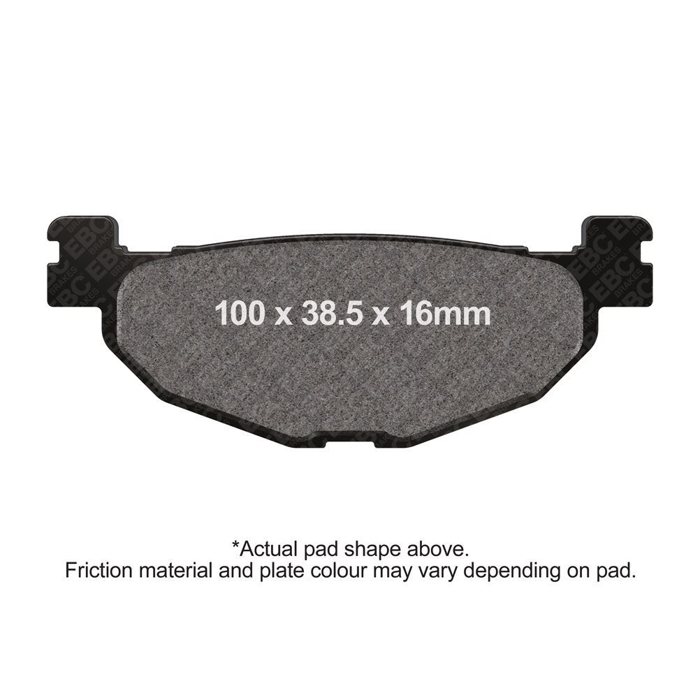 EBC Scooter Sintered Brake Pads Rear Left for Yamaha XP 500 T-Max 5VU1/2 2004-07