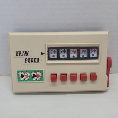 Vintage 1971 Waco Draw Poker Automatic Push Button Game Made in Japan
