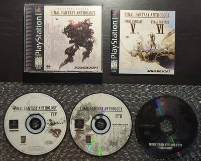 Final Fantasy Anthology - Collector's Package - NTSC - US - Mit Anleitung! (PS1)