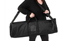 Banner Stand 33"x80" Retractable Premium Wide Base, carry case, black end caps — photo 4