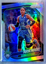 Maya Moore 2025 Panini Prizm WNBA Silver Prizm Card- #135 Minnesota Lynx