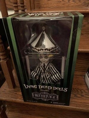 2016 Mezco Toyz LDD Living Dead Doll Showtime Beetlejuice Sealed New