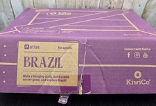 KiwiCo Open Box Atlas Crate BRAZIL Learning STEM Educational Project Box