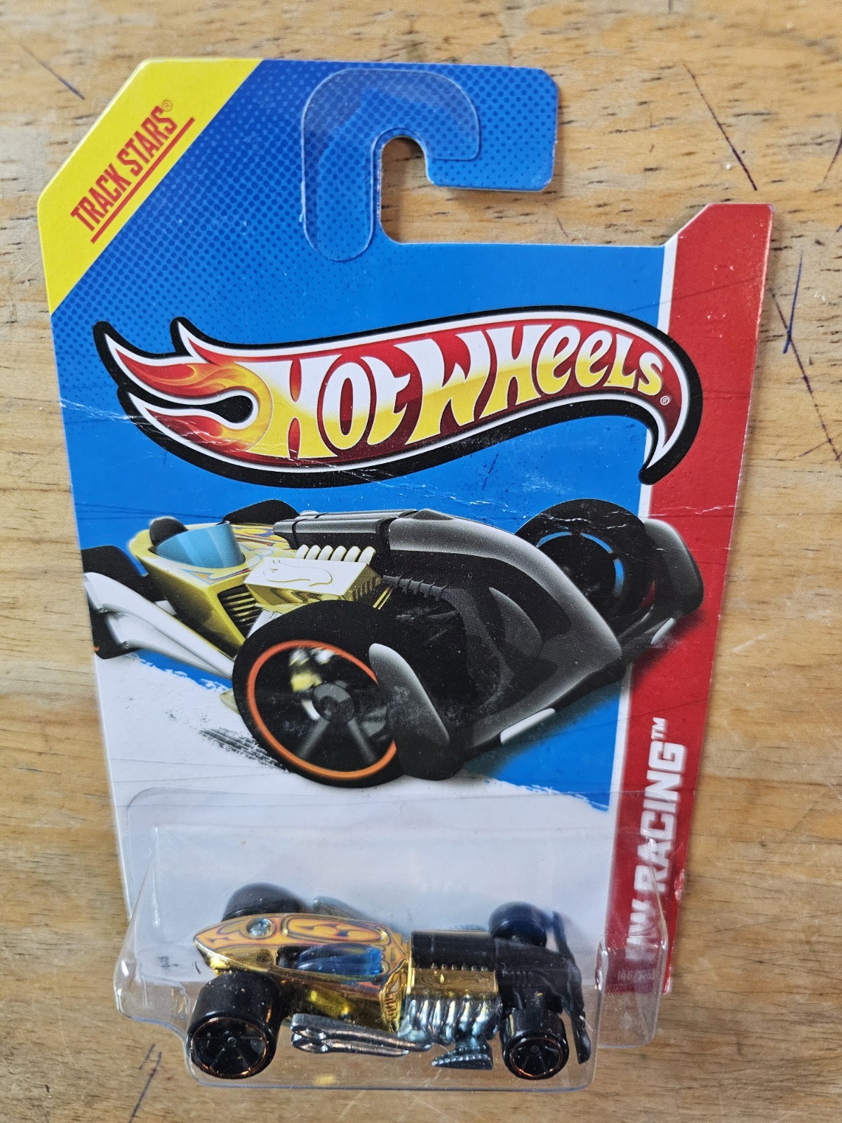 HOT WHEELS RAT-IFIED, Black And Gold; 2013 HW Racing Series 146/250