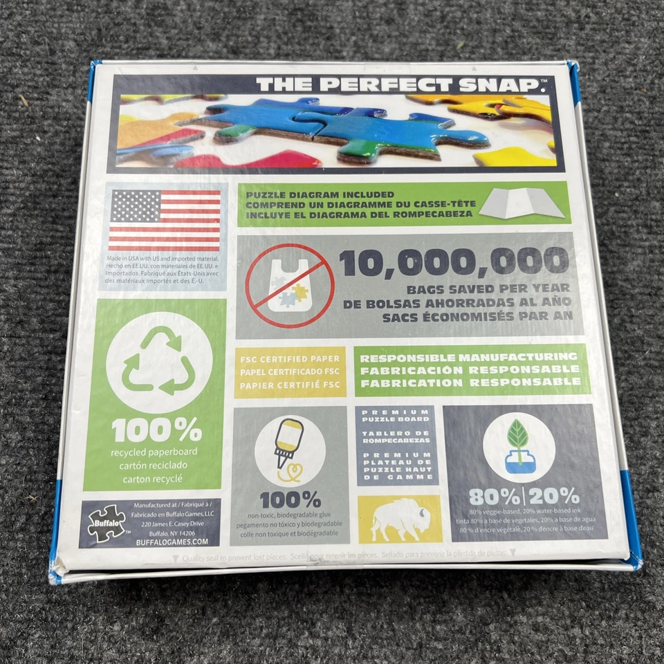 Buffalo Abraham Hunter Black Bear Farms 1000 Piece Puzzle - Image 2 of 4