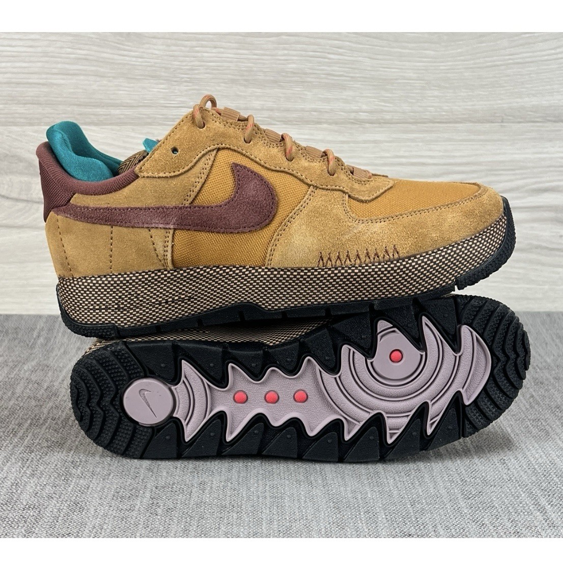 Nike Air Force 1 Wild Wheat Gold New FZ2600-201 Women's 10 / Mens