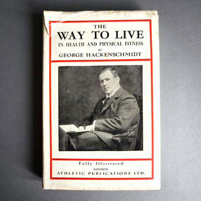 The Way To Live George in Health & Fitness Hackenschmidt Book Wrestling WWE