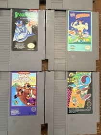 Nintendo NES Lot 29 Authentic OEM Mario Bubble Bobble Double Dragon Shadowgate