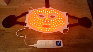 Umitec LED Maske Gesicht Rotlicht Maske Gesicht wie neu