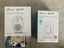 tp-link Kasa Smart Wi-Fi Light Switch & Wifi Plug