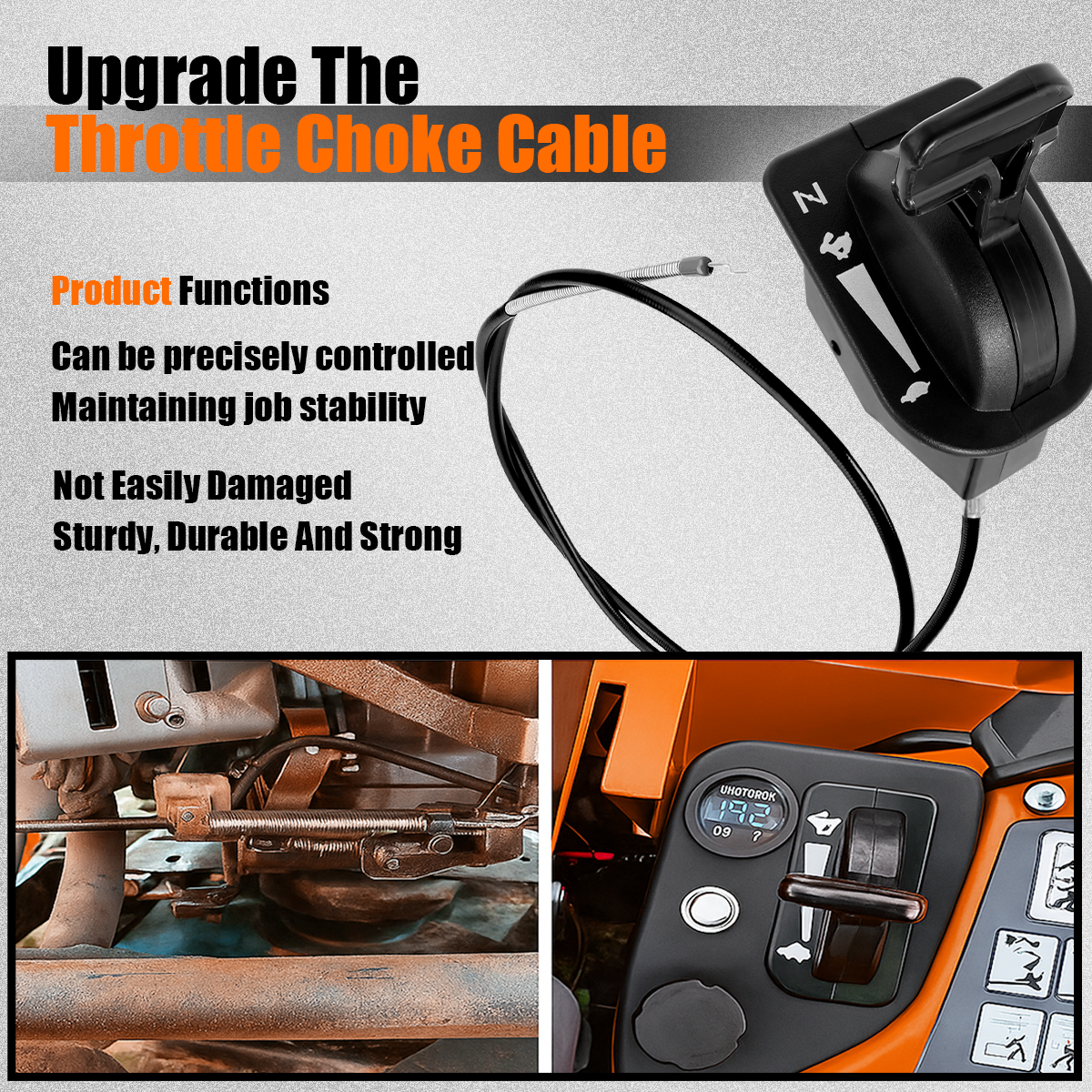 THROTTLE-CABLE FOR CUB CADET ZT1 ZTS1 ZTS2 42 46 50 54 60