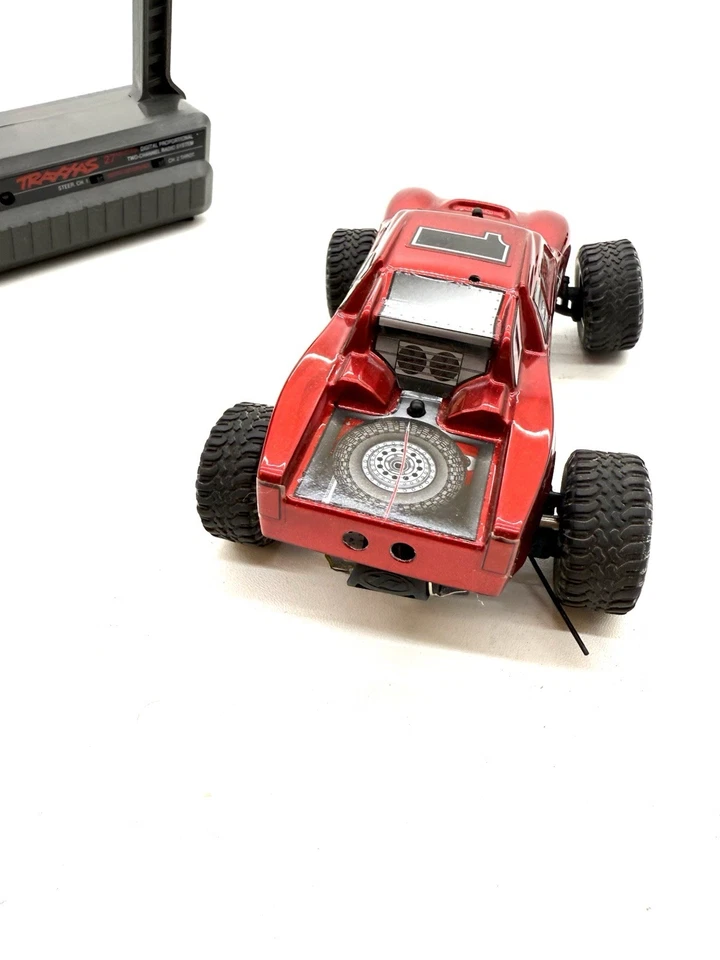 losi micro DT 1/36 Desert Truck Red 2WD Complete - Image 4 of 4