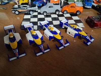 TYCO CANON RENAULT ELF INDY F1 #5  !!BODIES (4)ONLY   FITS 440 NARROW*FREE SHIP