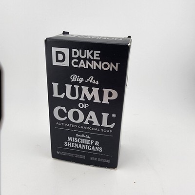 Duke Cannon Big Ass Lump Of Coal Big Brick of Soap for Men 10 oz  Made In USA