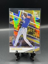 2020 Elite Extra Cody Thomas Prospect Prime Numbers Gold Die-Cut #17/24