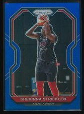 Shekinna Stricklen 2021 Panini Prizm WNBA Blue Prizm /149 #35