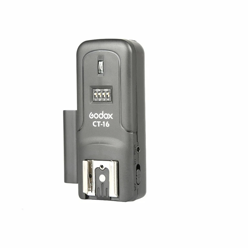 US Godox CT-16 Wireless Speedlite Trigger Receiver For Universal Hot Shoe Flash - Image 4 of 4