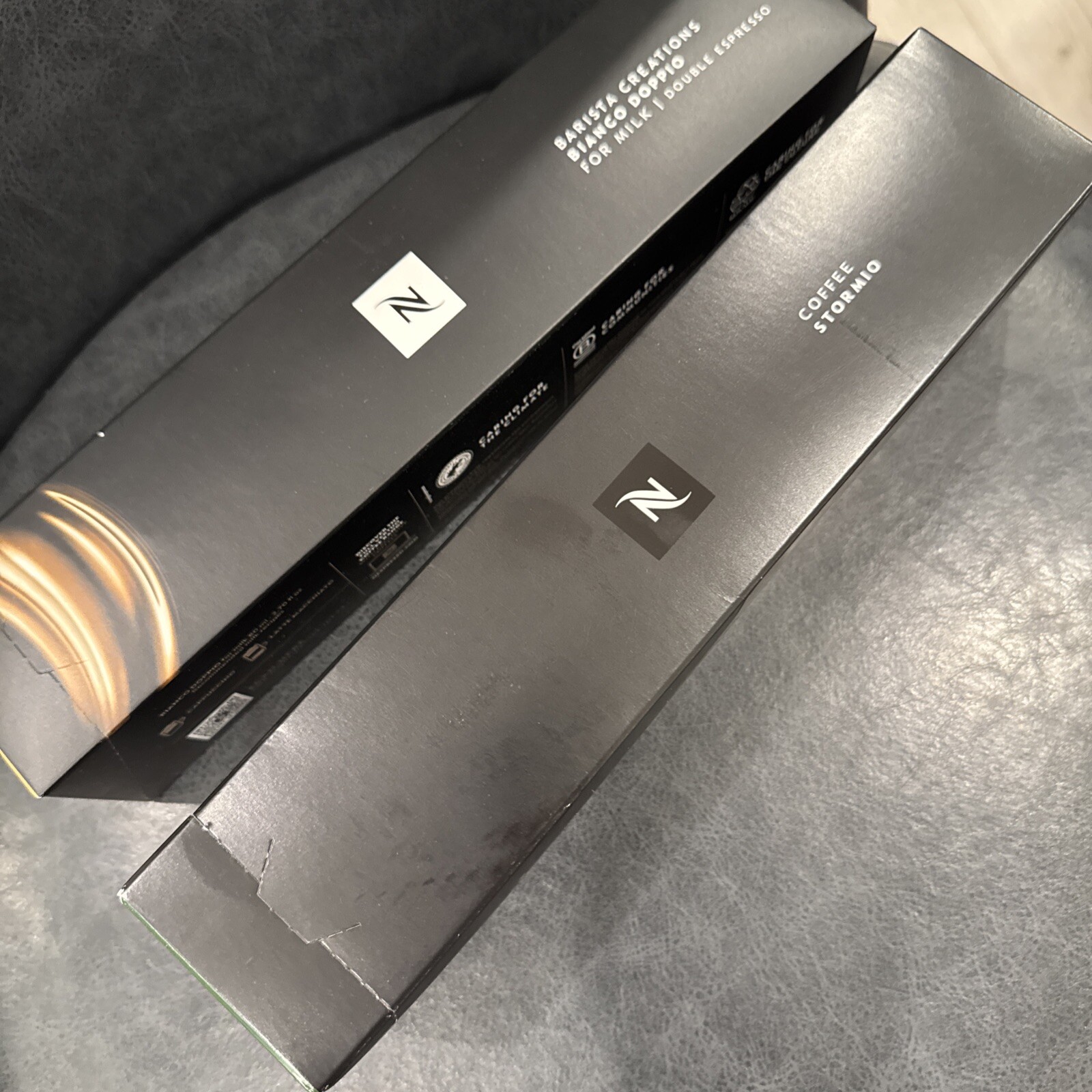 Nespresso Vertuo Stormio&Bianco Doppio Capsules Coffee set 2 sleeve 20 Pods