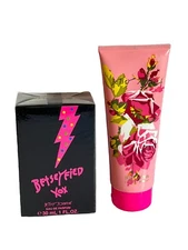 BETSEYFIED Betsey Johnson Perfume EDP Spray 1oz/30ml & Body Lotion 6.7oz Set New