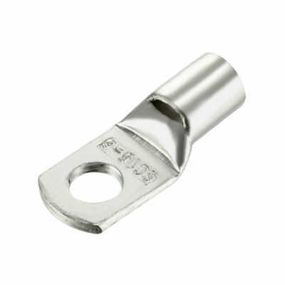 100Pcs SC16-6 Non-Insulated U-Type Copper Crimp Terminals 6mm2 Wire Connector KD