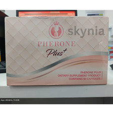 PHERONE PLUS 30 Cápsulas Suplemento Refuerzo Femenino Colágeno Alimento para la Piel Vitamina C