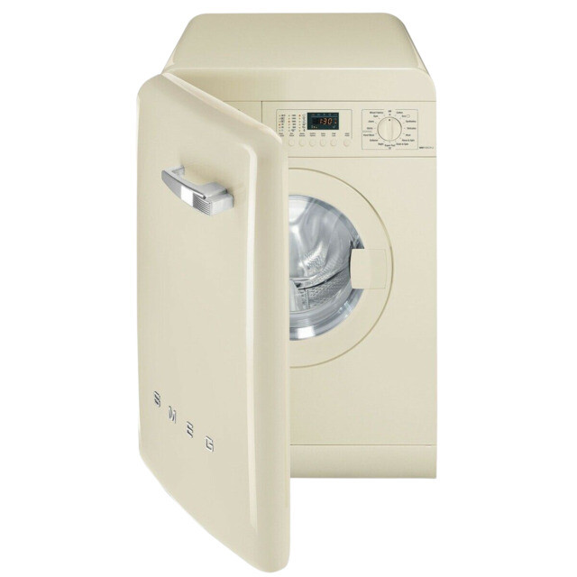 SMEG WMFABCR-2 7kg 50's Style Washing Machine - Cream for sale online ...